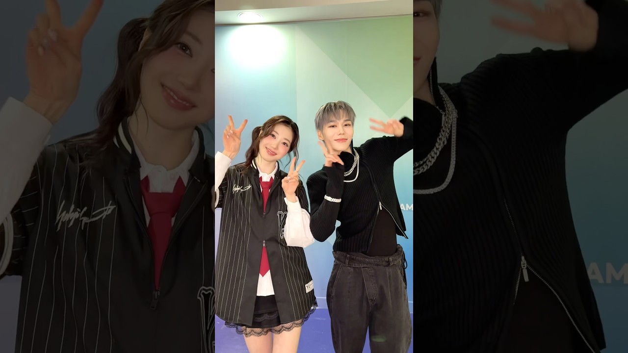 TUNEXX #We were so pretty together with Zeon🌸✨ @official_TUNEXX