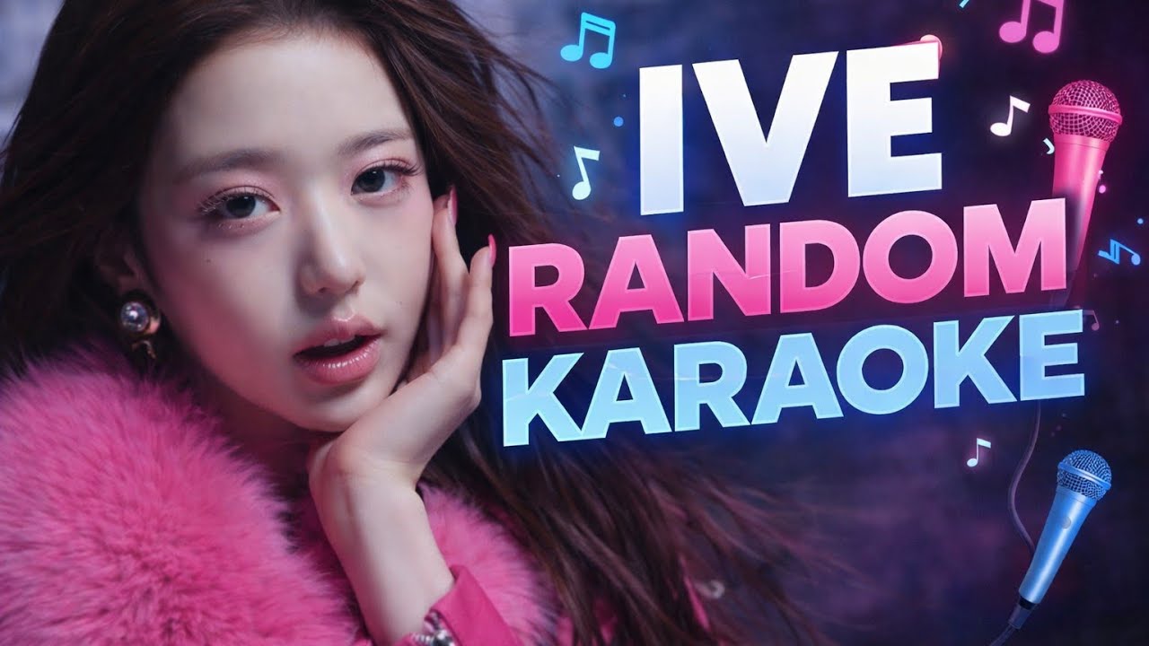 IVE RANDOM KARAOKE #ive #bangbang #blackhole #dive #wonyoung #karaoke #kpopkaraoke #randomkaraoke 