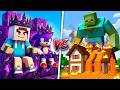ENES VE BEBEK SONİC AİLESİNE ŞAKA YAPMAK İÇİN KARANLIK KRAL OLDU 😱 Minecraft