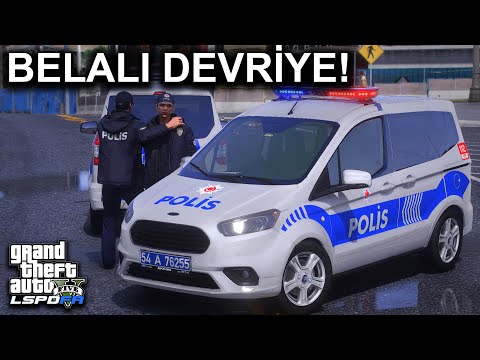 AKSİYONLU HIZLI DEVRİYE ! - GTA 5 POLİS MODU ASAYİŞ - LSPDFR