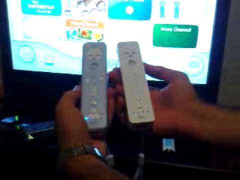 Wii remote problem - YouTube