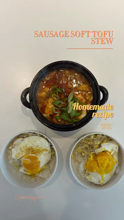 간단한 소세지 순두부찌개 🍲