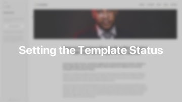 Setting the Template Status | YOOtheme Documentation (Joomla)