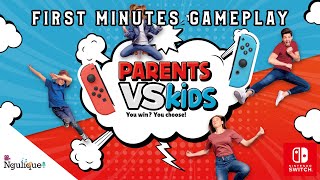 Parents Vs Kids - First Minutes Gameplay Nintendo Switch