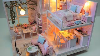 DIY Miniature  Dollhouse kit「TRANQUIL LIFE」ドールハウスキット「CuteBee L-022静かな生活」