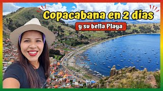 COPACABANA: Cómo llegar a Isla del sol y su playa - Bolivia 2024