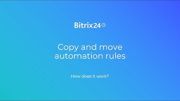 Copy and move automation rules