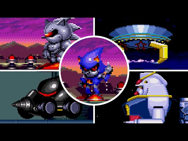 Metal Sonic Rebooted - All Bosses & Ending (No Damage) -  in 2023