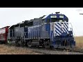 Great lake central railroad with emd gp35 leading