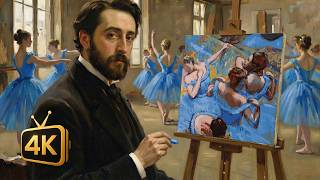 Visual Poems | Edgar Degas | Behind the Ballet Scenes [Art  4K]