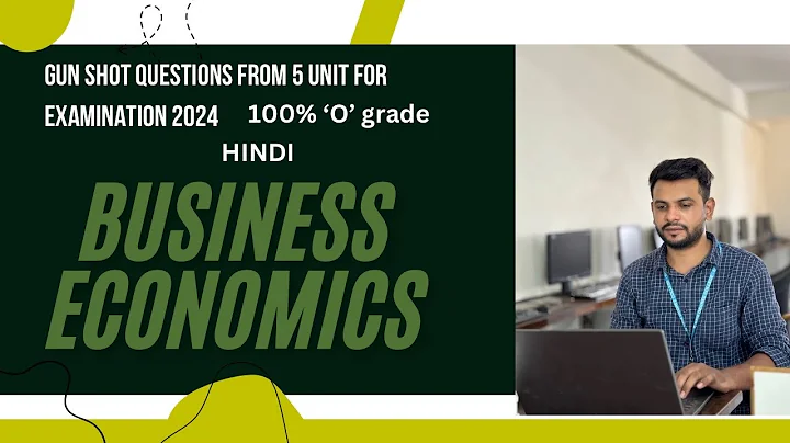 Business economics | unit 5 | break even analysis | short run| Osmania university exam 2024