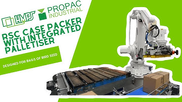 HMPS RSC Casepacker With Integrated Palletiser