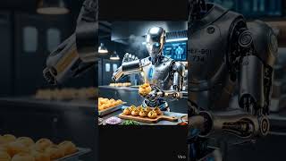Oh My God! 😱 Ye AI Chef Kya Bana Raha Hai? (Dosa & Pani Puri & yummy pizza) 🤖 # shorts