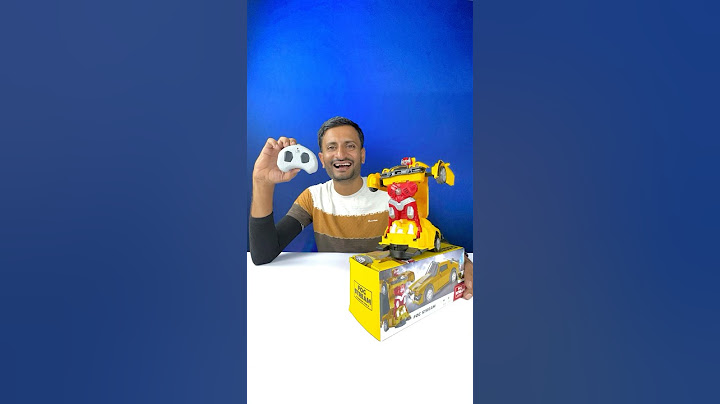 Remote control transformer car unboxing | robot car ko rc bana diya
