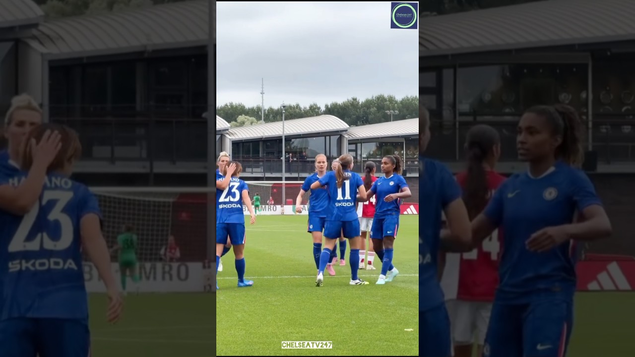 Reiten gives us the lead. 😍 