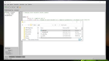 PRISM Model checker synchronization between modules