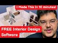 Free interior design software  which just works alternative to sketchup