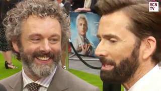 Michael Sheen and David Tennant Shipping Aziraphale and Crowley || Keep It Gay