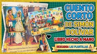 CÓMO HACER UN LIBRO INTERACTIVO/ COMO HACER UN LIBRO 3D/COMO HACER UN LIBRO POP UP  DE SIMON BOLIVAR
