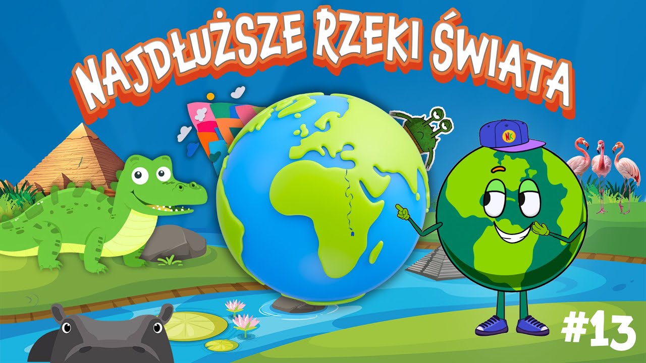 Grenlandia Film Edukacyjny Dla Dzieci NAJDŁUŻSZE RZEKI ŚWIATA 🌍 | Film Edukacyjny Dla Dzieci | Naukowa