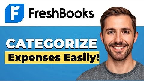 How to categorize expenses in FreshBooks