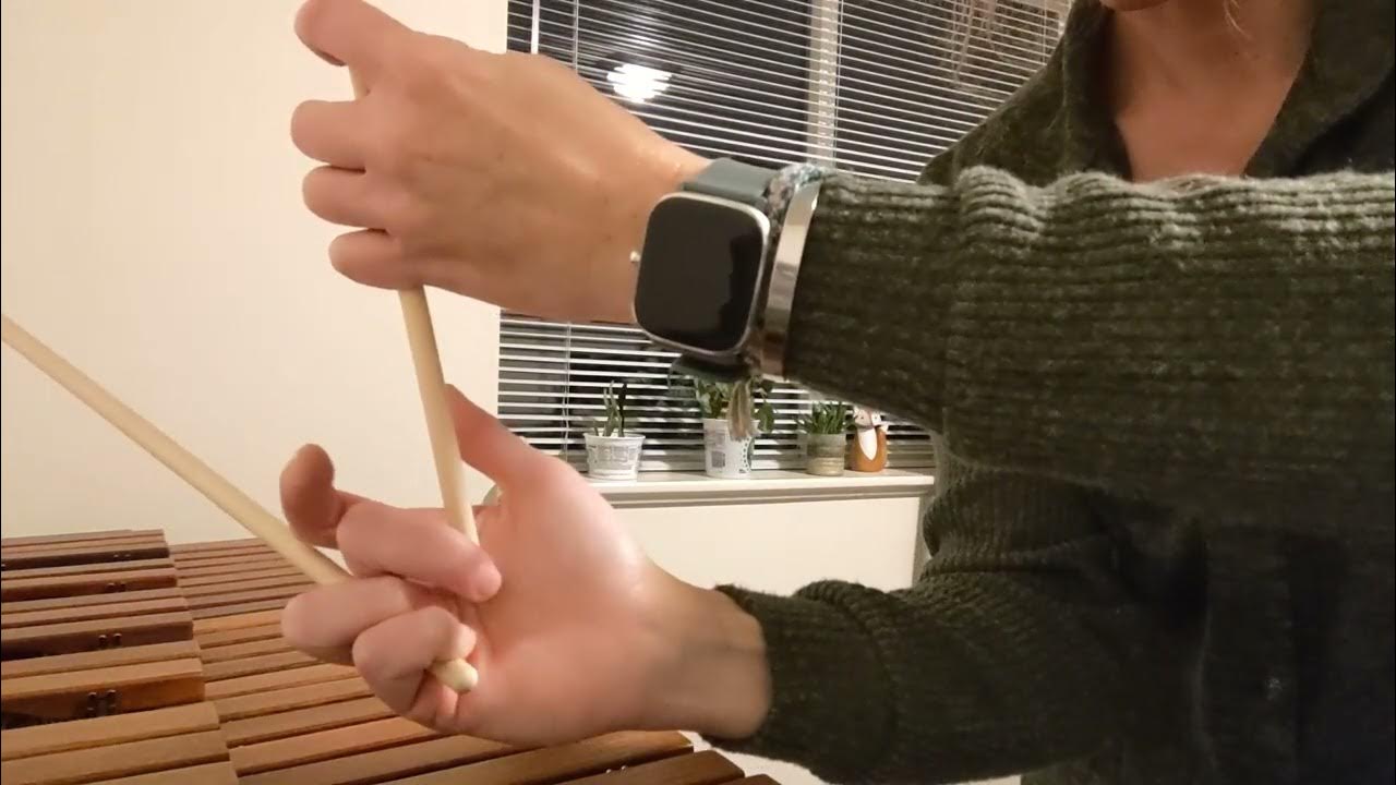 Quick Tutorial How to hold 4 mallets in Stevens grip YouTube