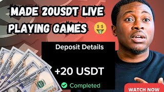 I MADE $20 USDT  PROFIT PLAYING GAMES ON COINVID || MAKE LEGIT MONEY ONLINE