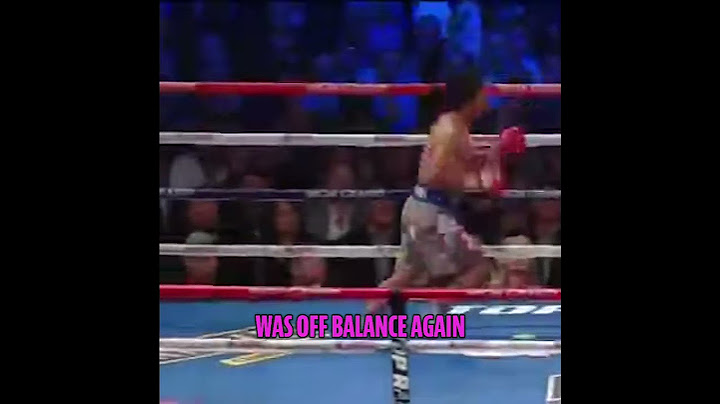 Pacquiao  KO! Incredible Knockdown in Epic Boxing Match