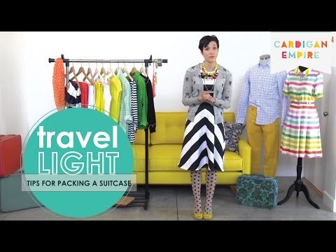 How to Travel Light - Tips for Packing Your Suitcase using a Travel Capsule