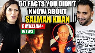 50 Facts You Didn't Know about Salman Khan - REACTION!!