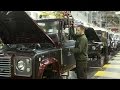 Land Rover Defender Production