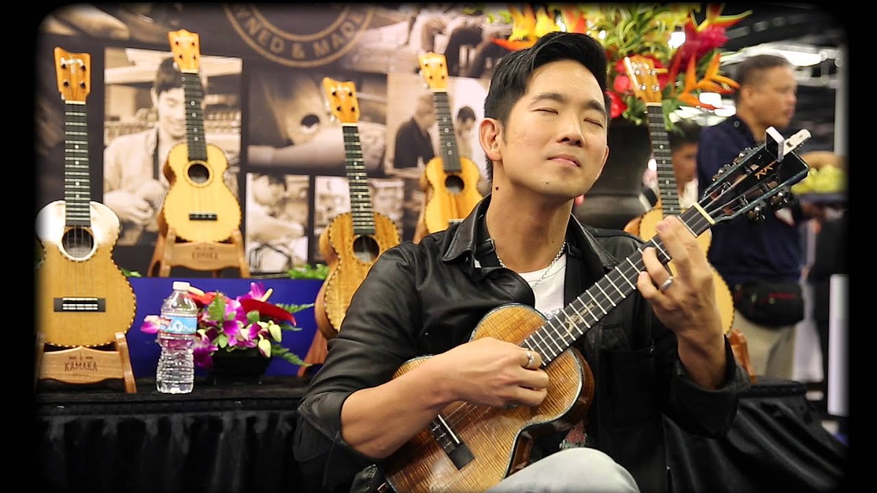 UKULELE FRIEND Jake Shimabukuro and Custom Kamaka Ukulele (NAMM.REC