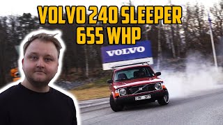 VI ÅKER VOLVO SLEEPER OCH LJUGER FÖR SECURITAS