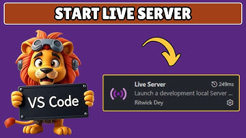 Live Server starten in Visual Studio Code