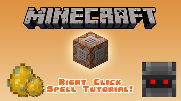 Minecraft Command Block Tutorial: Explode Spell!