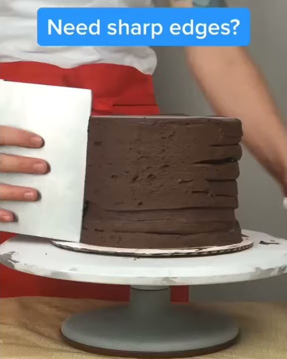 How to use and Acrylic Cake Disc for Smooth Frosting and Sharp