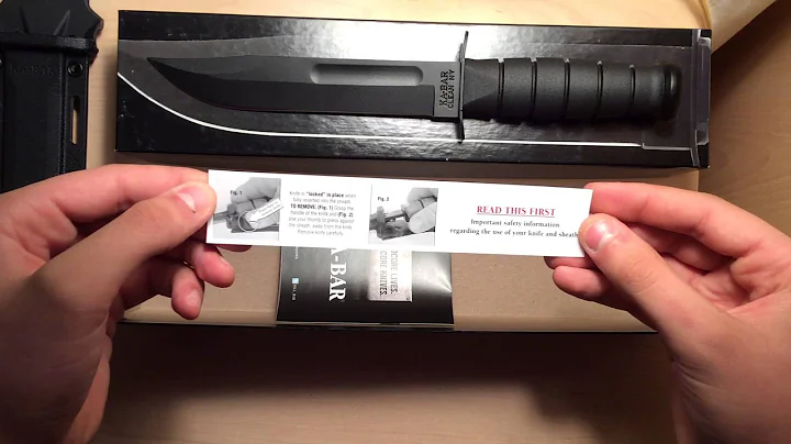 KA-BAR 1211 1212 1213 1214 Review and Unboxing