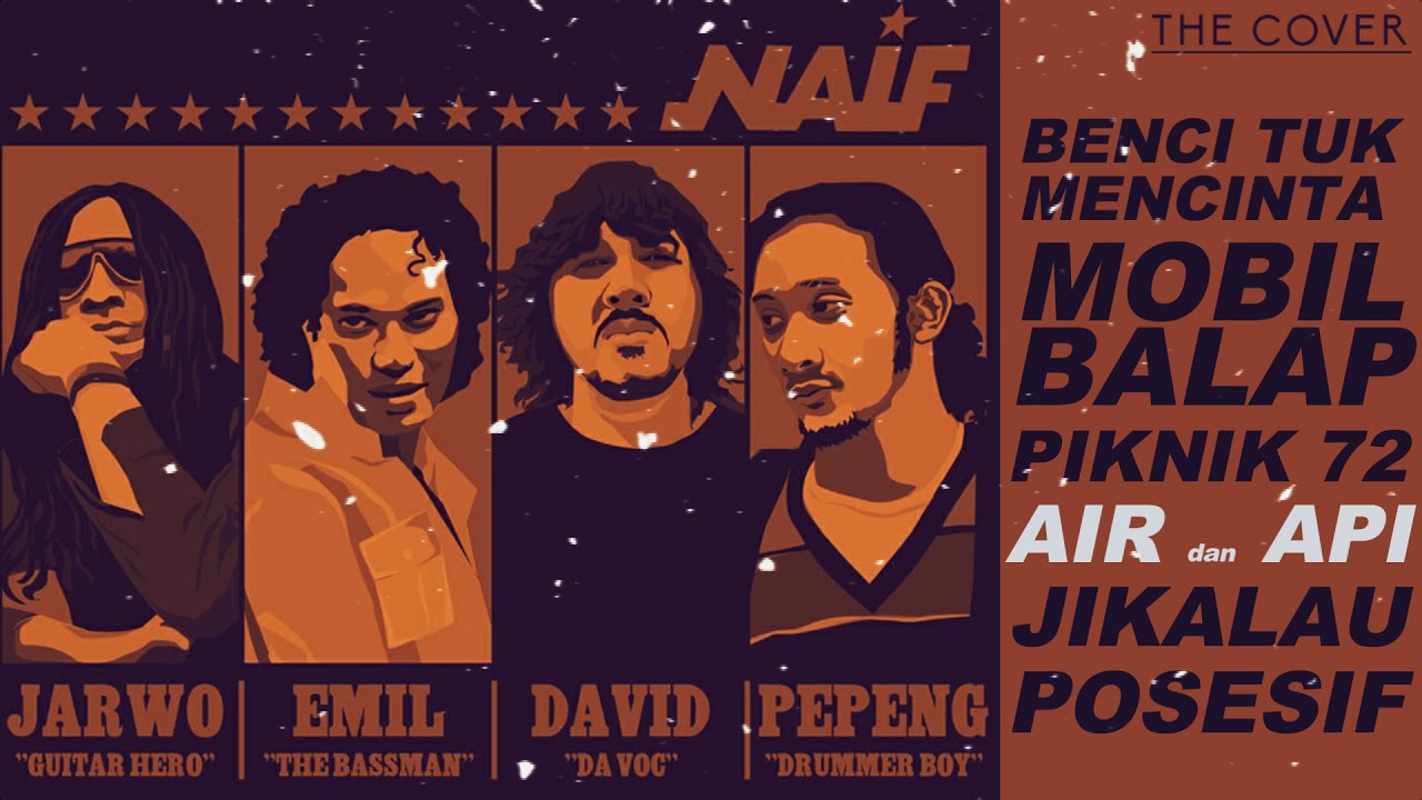 Kumpulan Lagu Naif Terbaik Cover | Pop Punk Indonesia Cover