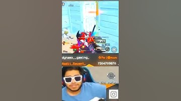 Kinganbru Reaction Dynamo Gaming 1VS4 Clutch Just 0.002 Second Squad Wipe😱 #shorts #kinganbru#dynamo
