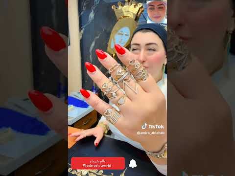 خواتم ذهب عيار 18 تجنن عند أميرة الذهب