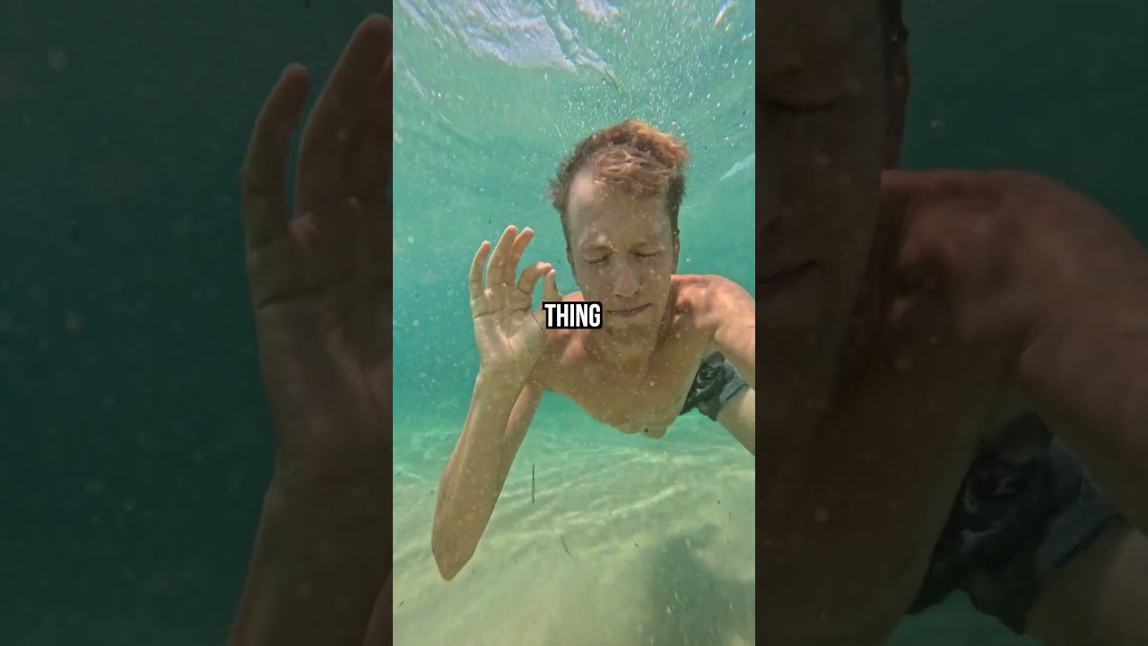 Opening My EYES Under SALT WATER In Australia Shorts