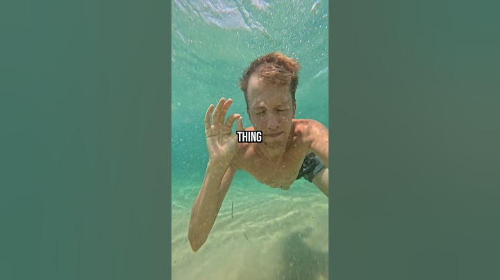 Opening my EYES under SALT WATER in Australia! #shorts