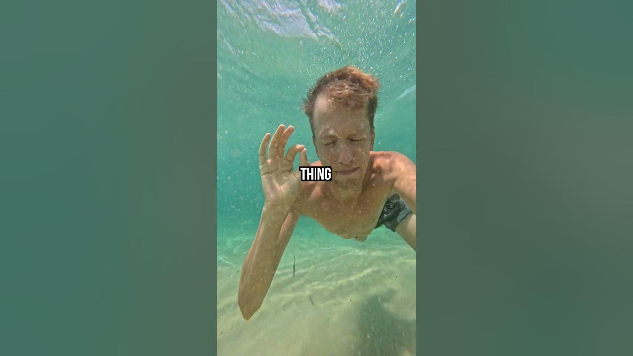 Opening my EYES under SALT WATER in Australia! #shorts