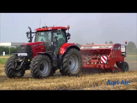 Semina Soia Su Sodo Case Puma 160 CVX Semeato RTK Guide