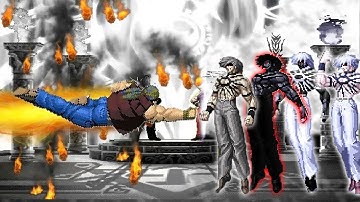 [Mugen KOF] Nuclear Ralf Vs Exile Hell Orochi Team