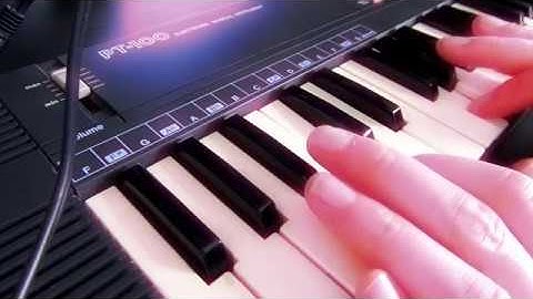 We LOVE this CASIO PT-100