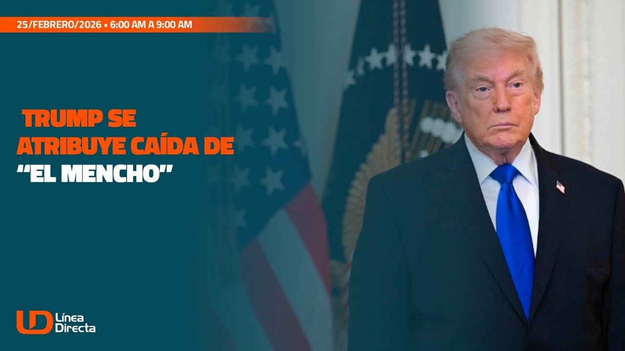 Trump se atribuye caída de “El Mencho”