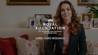 The Duchess of Cambridge is set to announce the results of the 5 Big Questions survey | Early Years