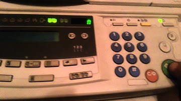 Ricoh : Service mode input mode