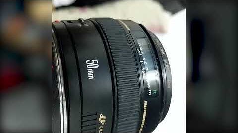 Đánh giá lens 50 1.4 canon năm 2024